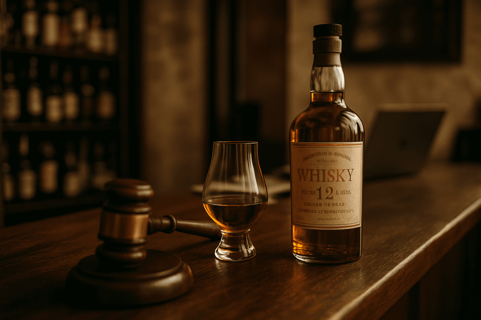 Professional photograph illustrating whisky secondary market, cover image for "Beyond Wine Auctions: What Whisky Hammer's Hong Kong Expansion Signals for Secondary Market Opportunities" on Intentionally Creative